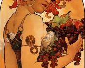 阿尔丰斯 穆夏 : Fruit